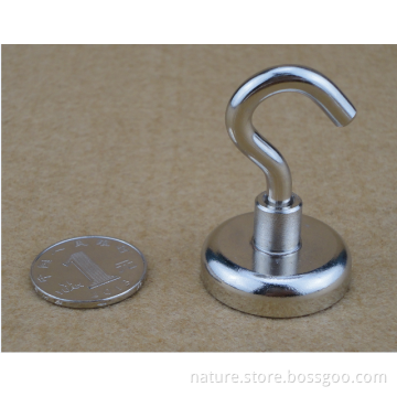 Strong neodymium magnetic hook set 10pc by selling